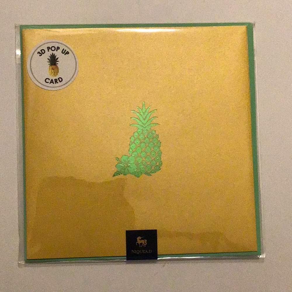 Inquest.d 3D pineapple pop up